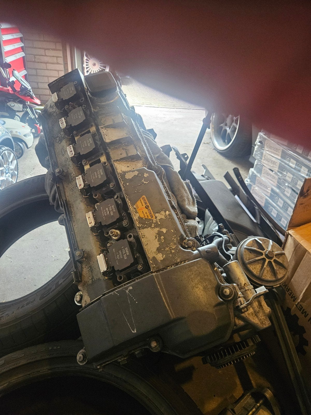 m50tub20 bmw motorblok e36, Ophalen, Gebruikt, BMW