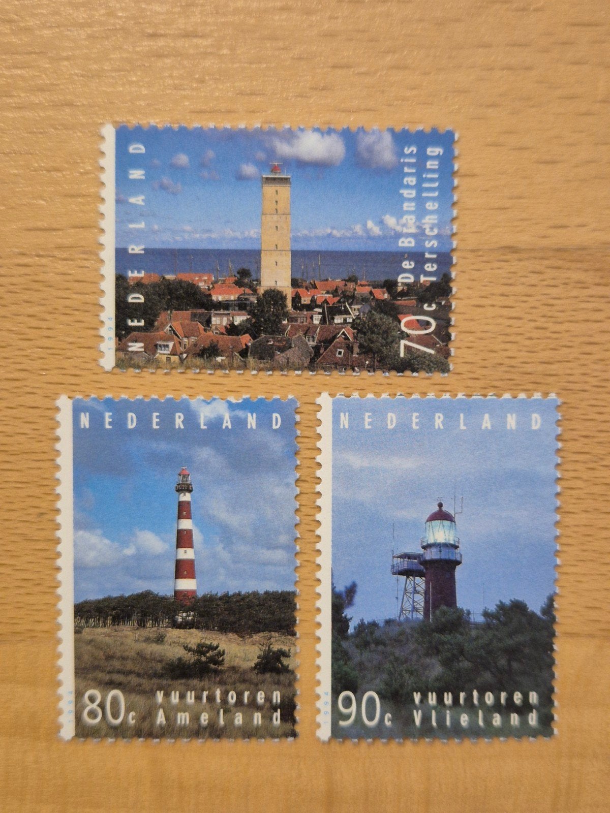 Nederland 1994 vuurtorens, Postzegels en Munten, Ophalen of Verzenden, Na 1940, Postfris