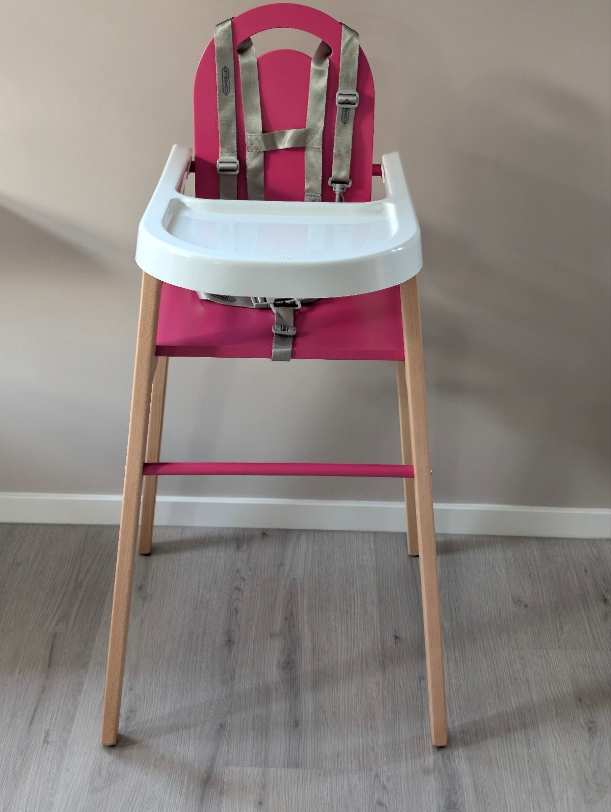houten kinderstoel Combelle Chaise Lili (Fuchsia roze) Nieuw, Ophalen of Verzenden, Nieuw, Overige typen