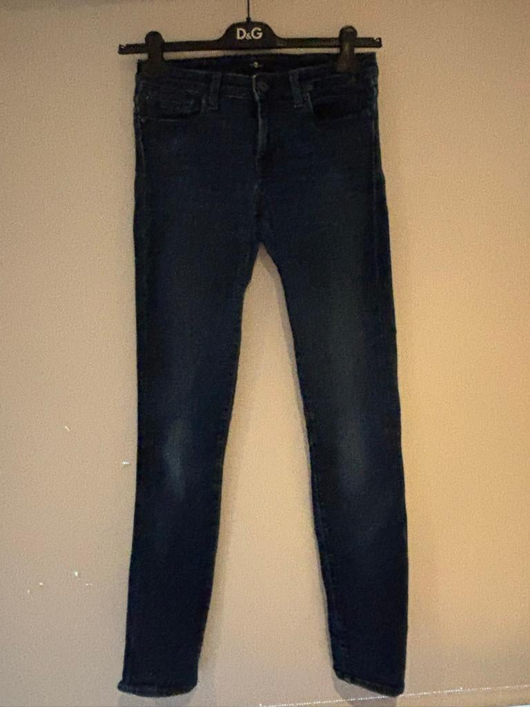 7 for all mankind jeans maat 27, Ophalen of Verzenden, Zo goed als nieuw, Blauw, W27 (confectie 34) of kleiner