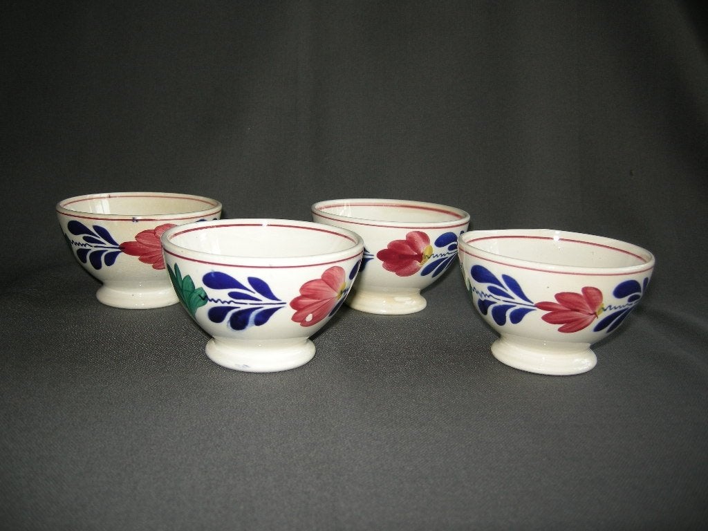 Societe Ceramique Boerenbont 483A set van 4 kommetjes O9,5, Antiek en Kunst, Ophalen of Verzenden