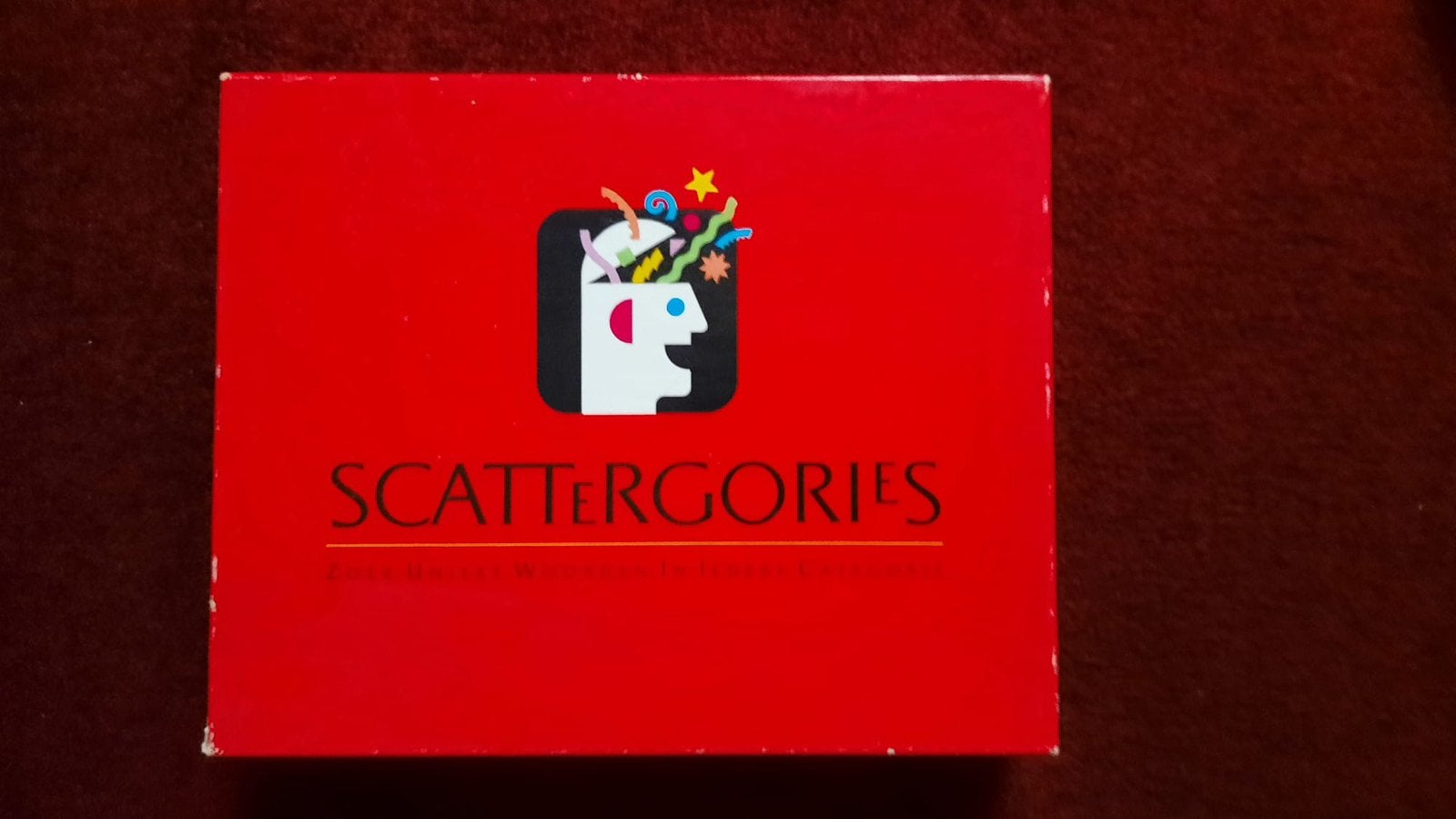Spel Scattergories, Ophalen of Verzenden, Gebruikt