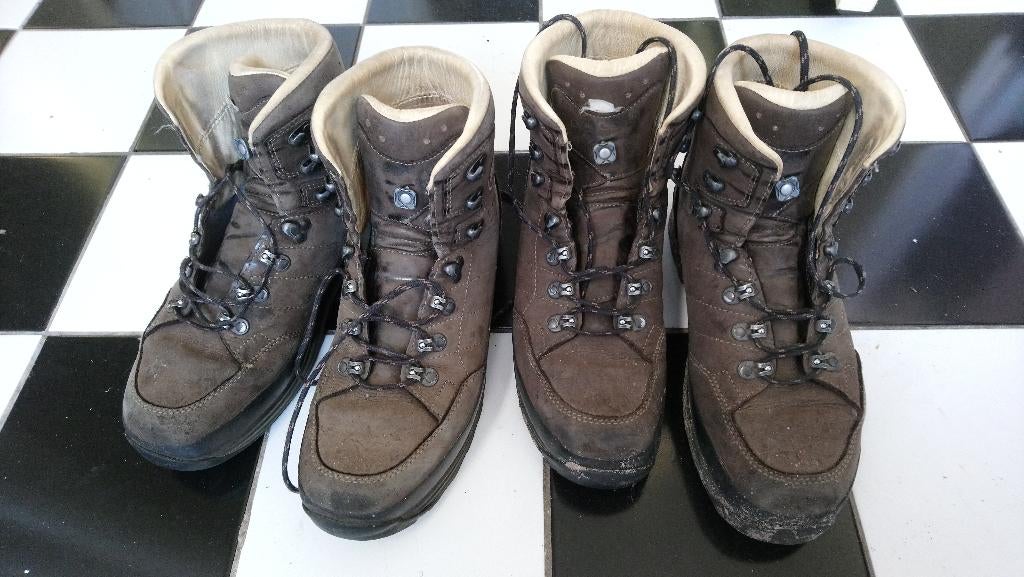Wandel schoenen Lowa maat 44, Ophalen, Lowa, Bruin, Gedragen