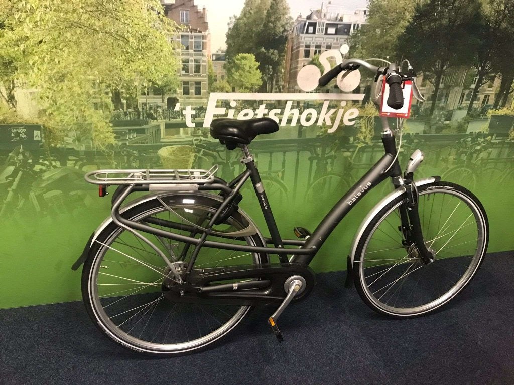 Fietshokje Raaks :  Batavus Mambo Damesfiets Zwart 53cm, Fietsen en Brommers, Overige merken, Raaks Fietsen, (Extra) lage instap