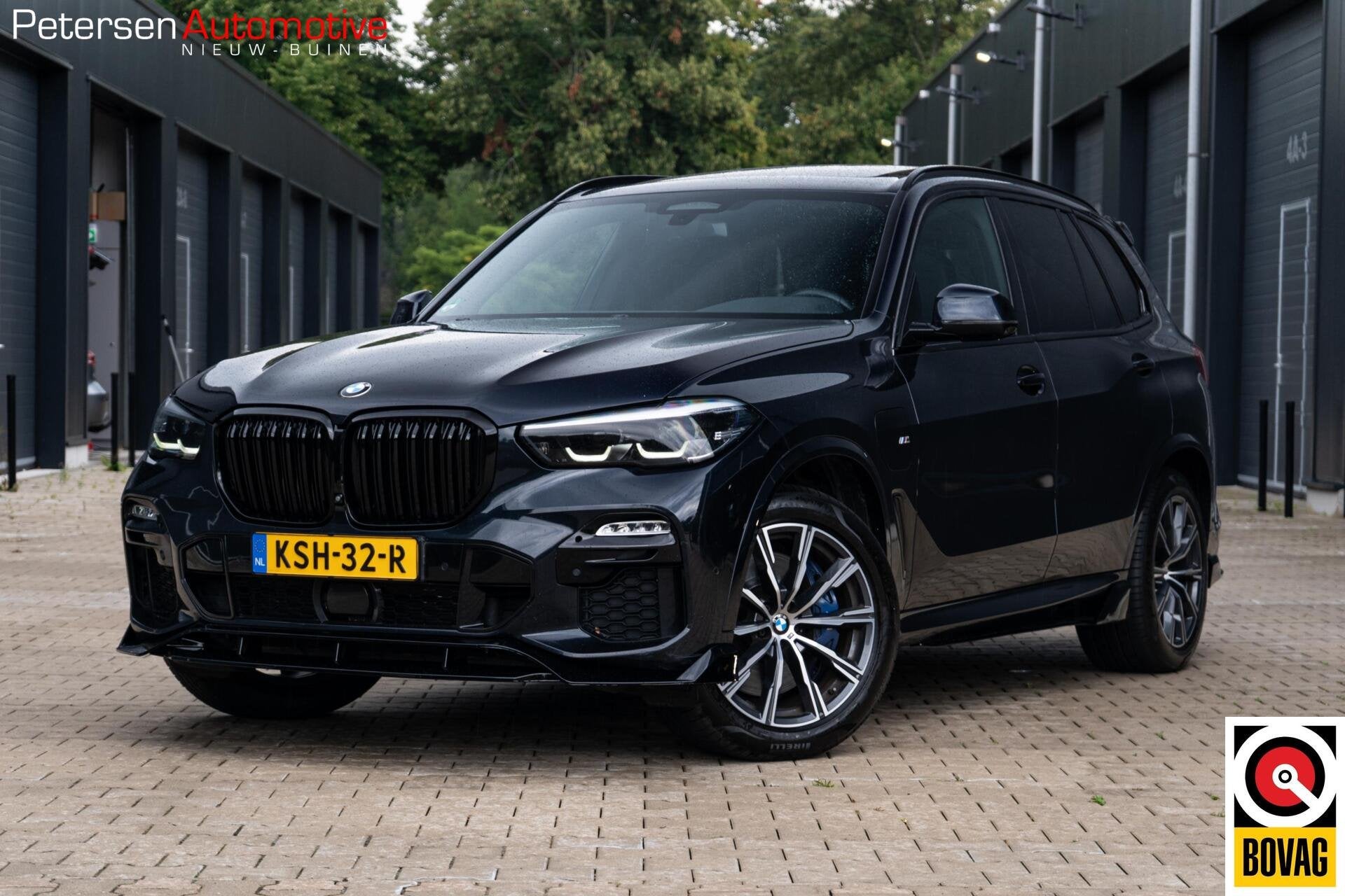 BMW X5 xDrive45e High Executive M-Sport *Aero* Pano* Luchtve, Auto's, BMW, Gebruikt, 394 pk, Zwart, Leder