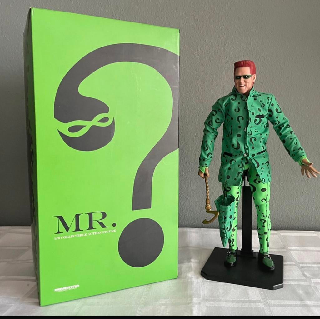 The Riddler Xensation 1/6 Jim Carrey, Verzamelen, Ophalen of Verzenden, Zo goed als nieuw