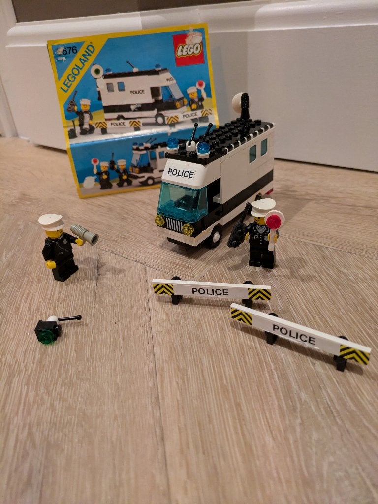 Lego politie 6506 6522 6623 6632 6676 6681 6684, Ophalen of Verzenden, Gebruikt, Complete set, Lego