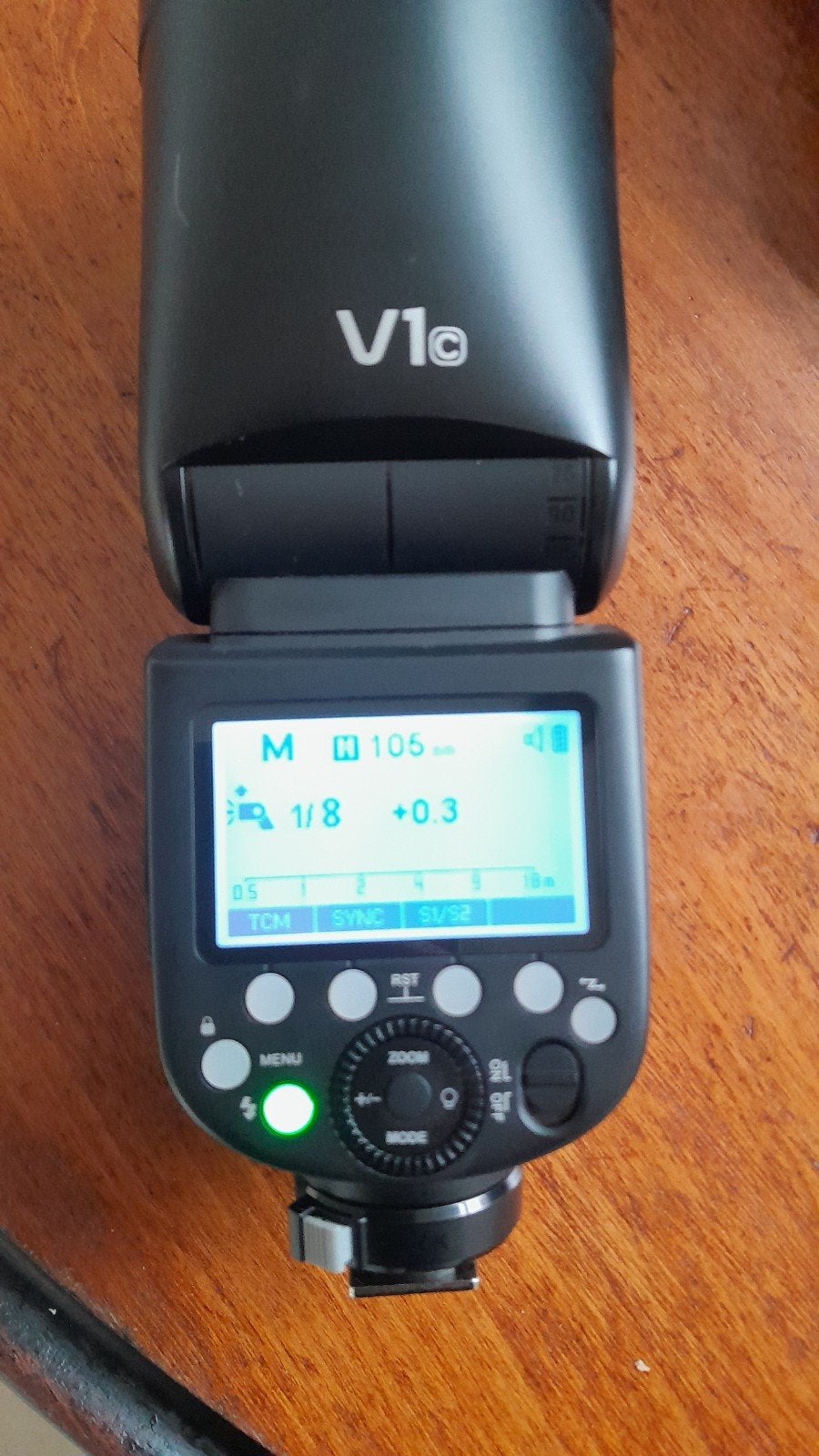 Complete flitsset Godox V1 kit voor Canon met access, Godox, Flitser, Ophalen of Verzenden, Zo goed als nieuw