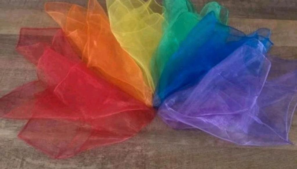 Nieuwe regenboog doeken speelset, Kinderen en Baby's, Speelgoed | Educatief en Creatief, Ophalen of Verzenden, Nieuw, Bouwen