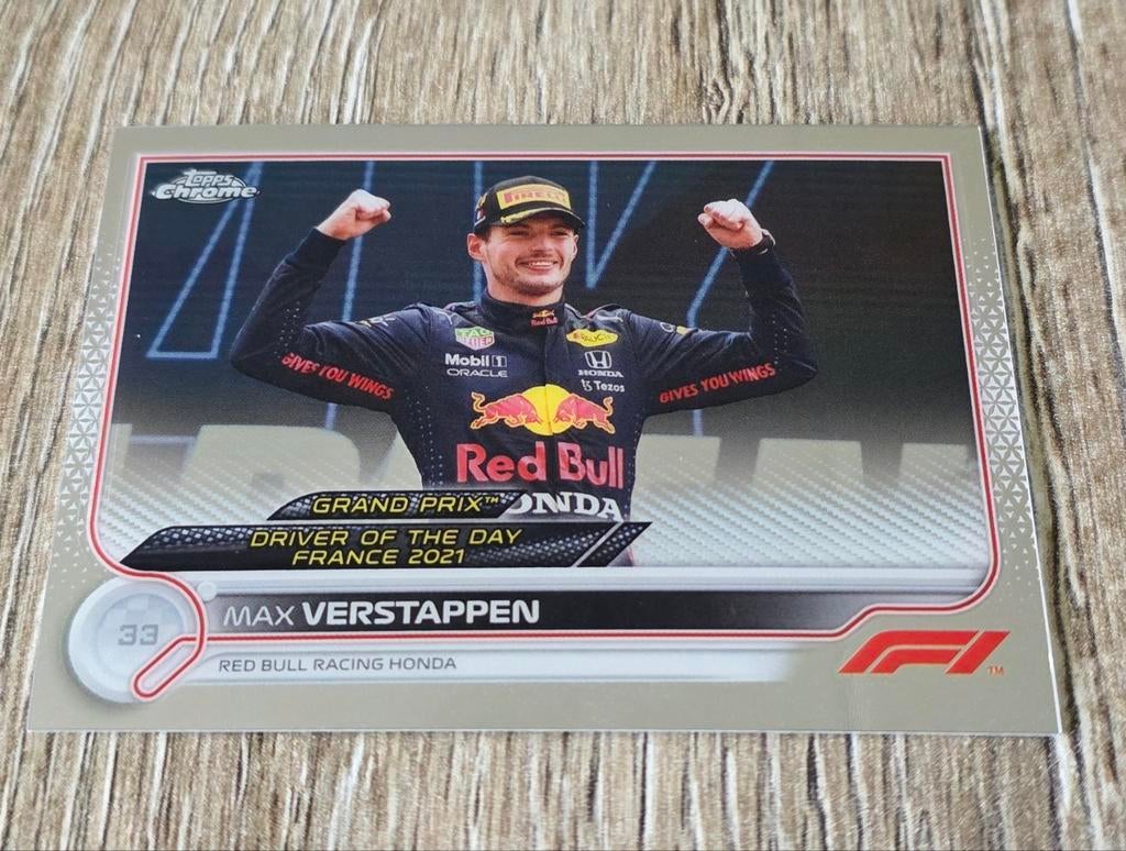 TE KOOP: Topps Chrome 2022 | Verstappen | 179, Verzamelen, Automerken, Motoren en Formule 1, Ophalen of Verzenden, Nieuw, Formule 1