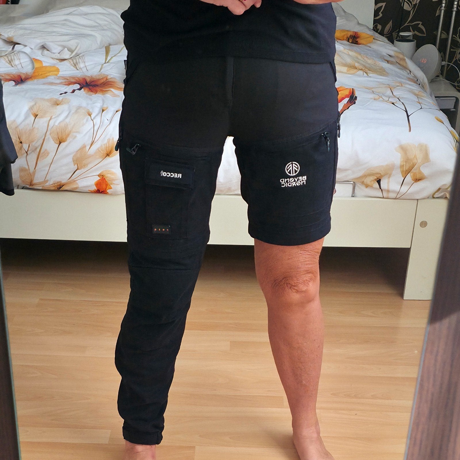 Scandinavische Beyond Nordic afrits broek outdoor XL Recco, Zwart, Beyond Nordic, Ophalen of Verzenden, Maat 42/44 (L)