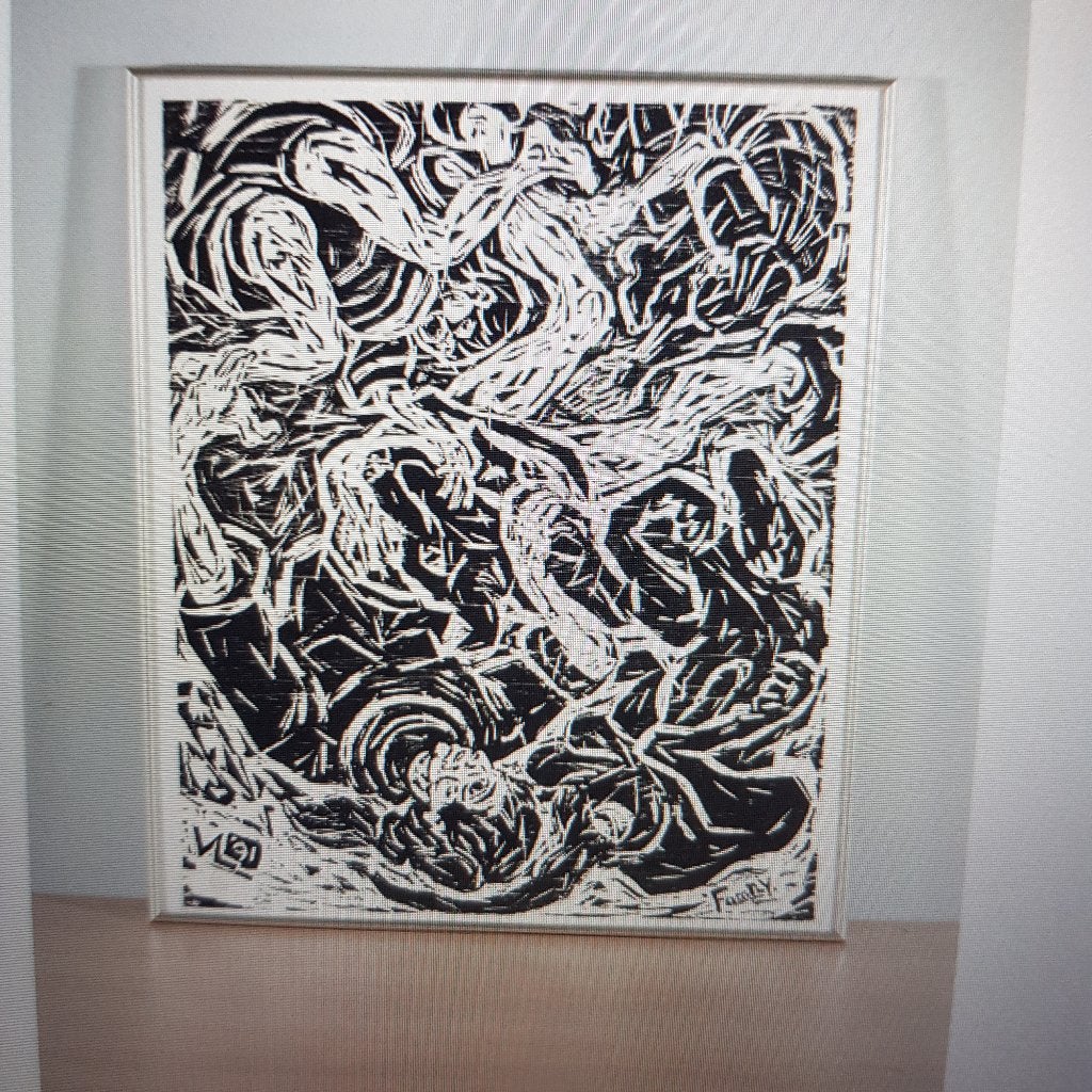 kunst abstract, Ophalen of Verzenden