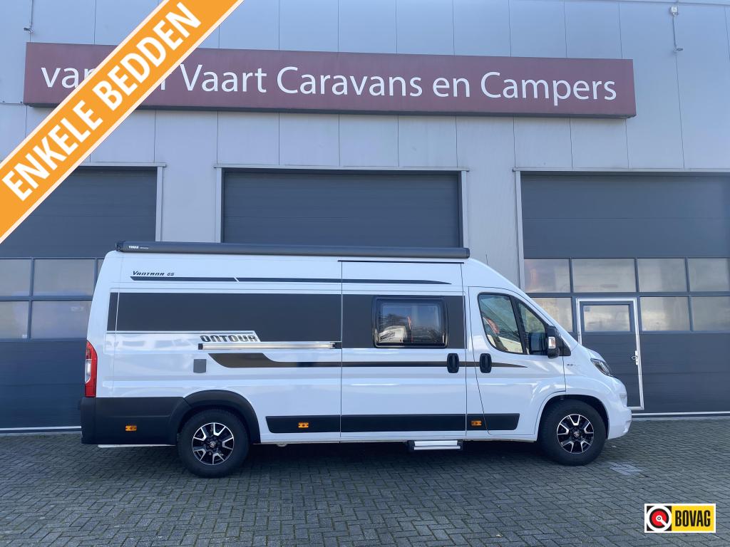 Hobby Vantana 65 K ontour Enkele Bedden Fiat Basis, Buscamper of Camperbus, Fiat, Hobby, Tot en met 2