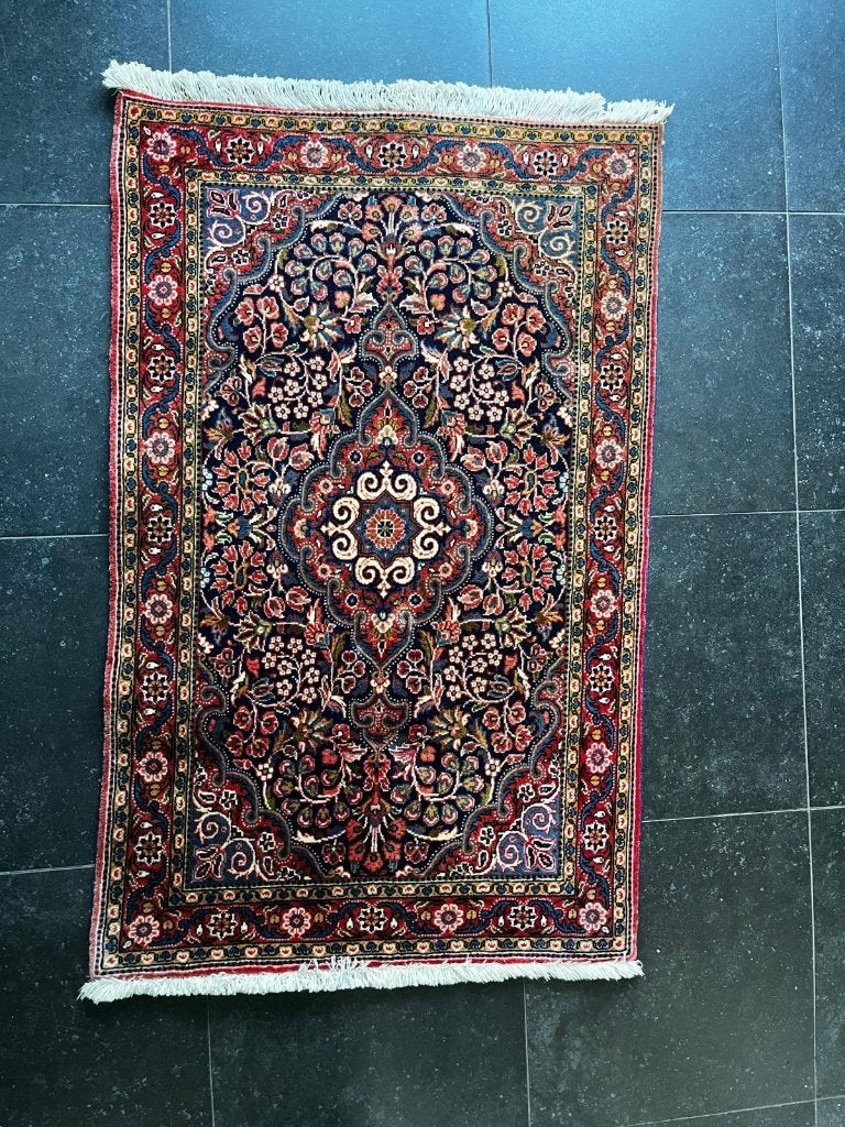 Prachtig Perzisch tapijt, handgeknoopt, vintage, Huis en Inrichting, Stoffering | Tapijten en Kleden, Zo goed als nieuw, 150 tot 200 cm