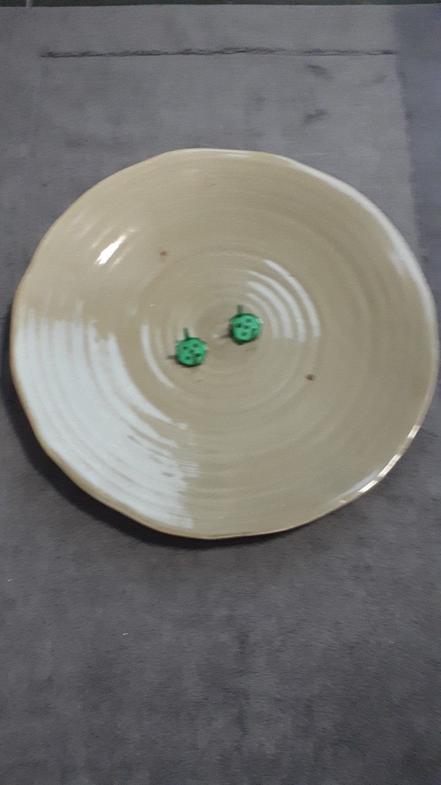 schalen voor bloem/kerststuk/fruit oid (2stuks), Ophalen, Rond, Porselein of Keramiek, Geglazuurd