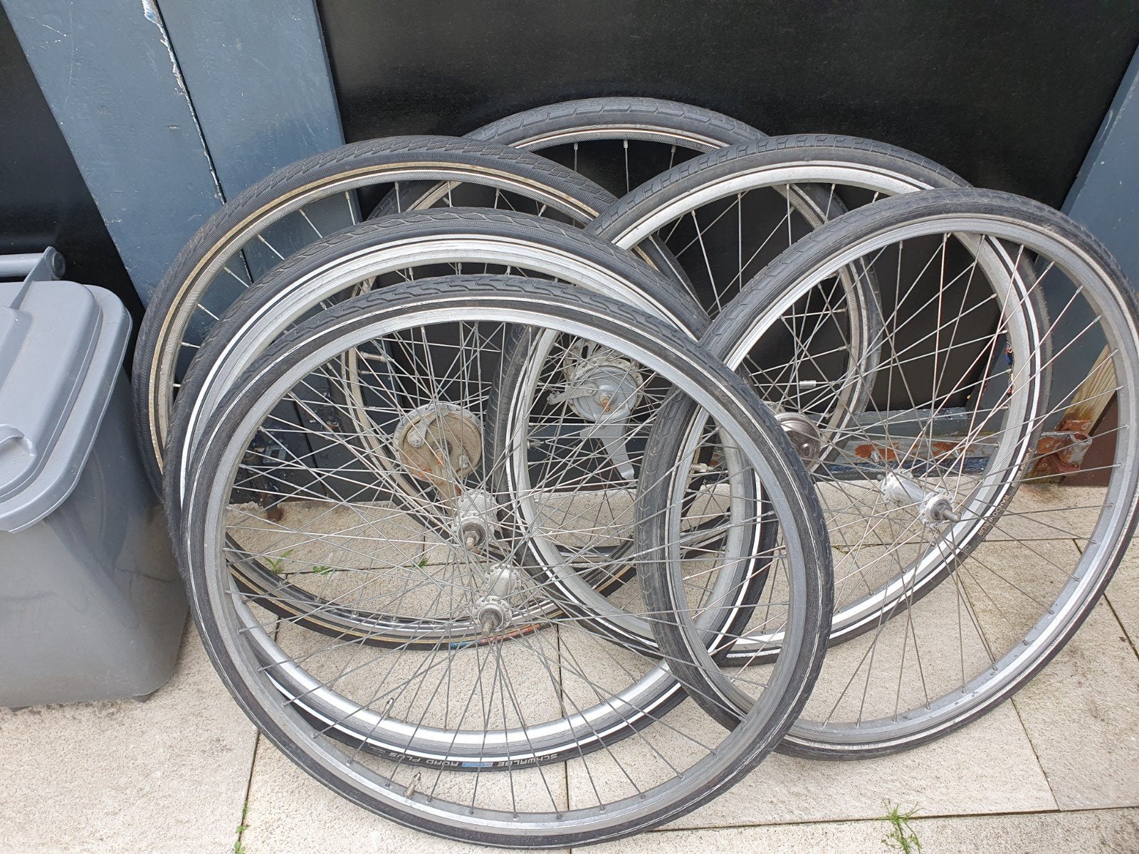 28 inch voor velgen met banden 10 euro p.s, Fietsen en Brommers, Fietsonderdelen, Ophalen of Verzenden