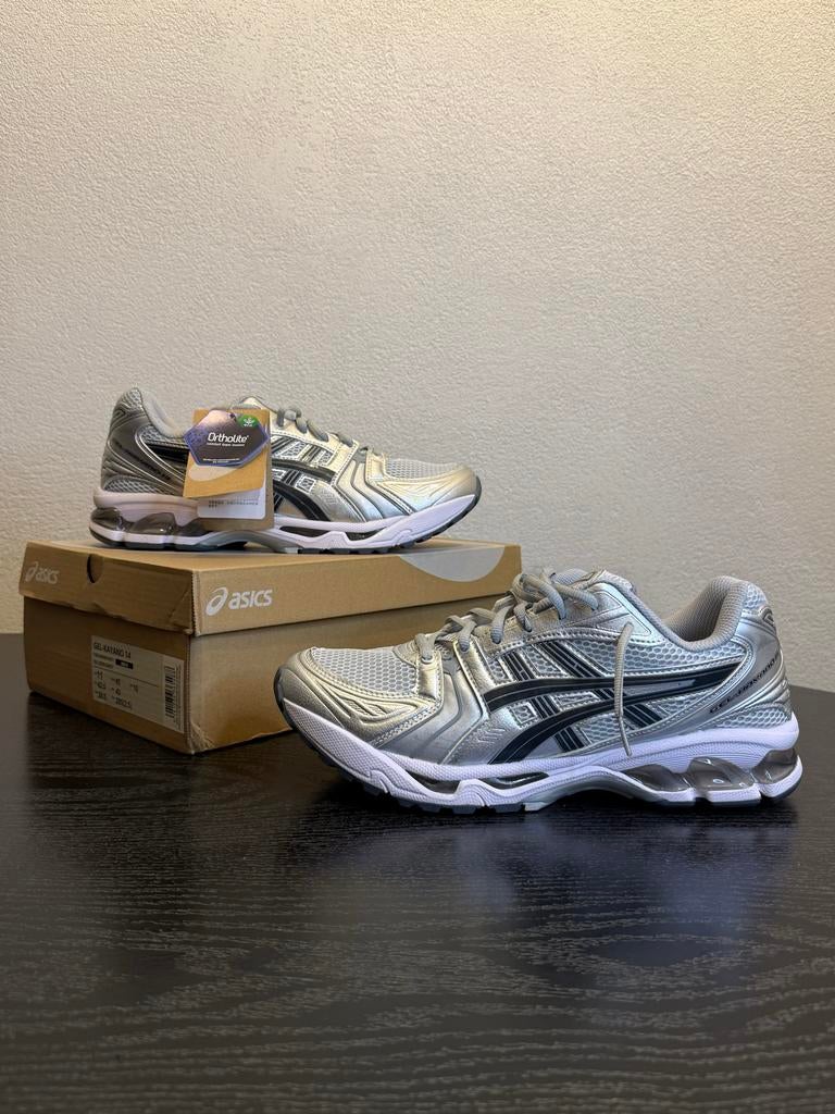 ASICS GEL-KAYANO 14 Cloud - Zilveren Sneakers, Kleding | Heren, Schoenen, Ophalen of Verzenden, Zo goed als nieuw, Overige kleuren