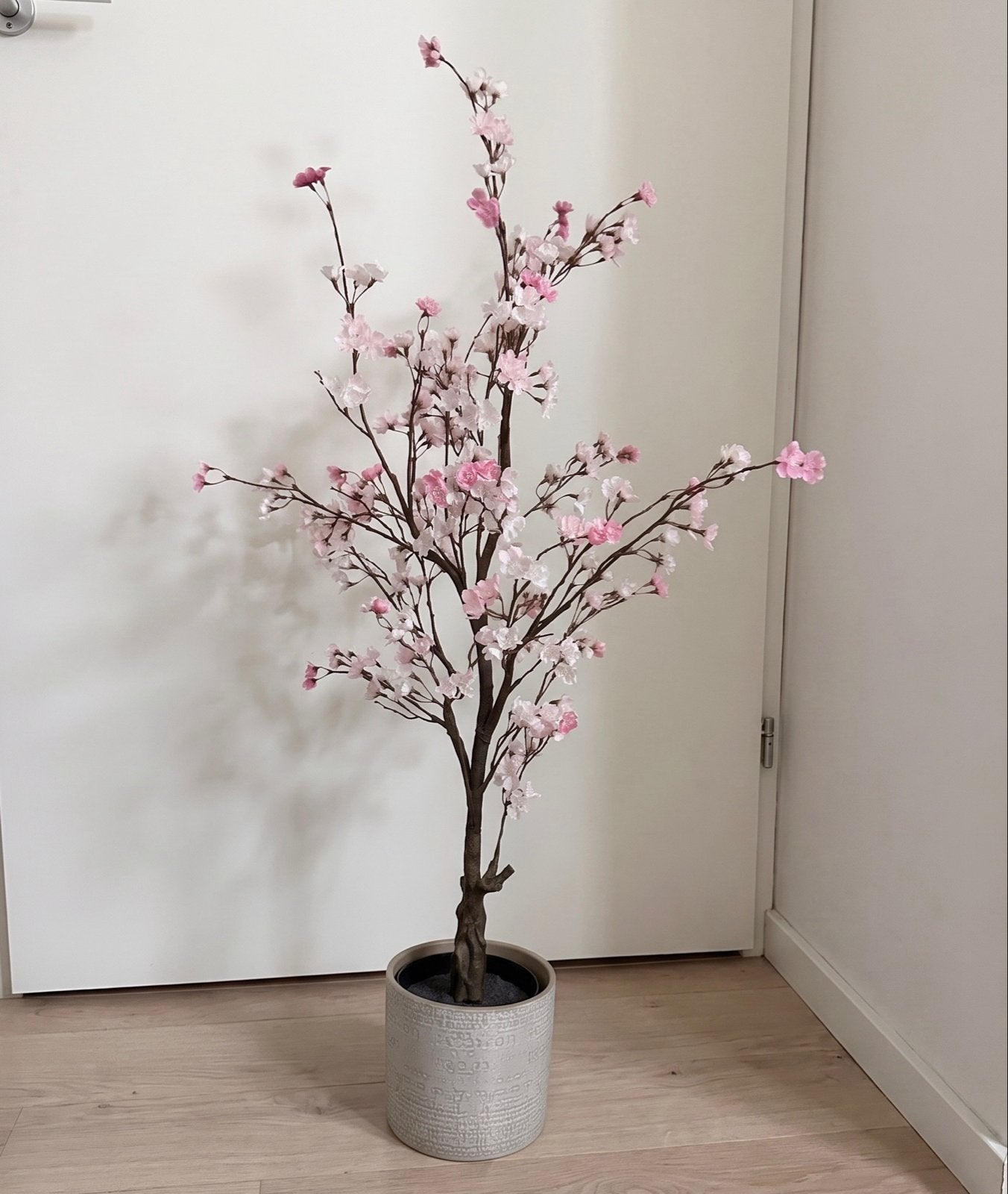Kunstmatige bloesemboom - Roze bloemen, Binnen, Roze, Kunstplant, Nieuw