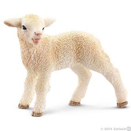 Schleich 13744 lammetje, dierfiguur, Verzenden, Zo goed als nieuw, Boerderijdier, Beeldje of Figuurtje