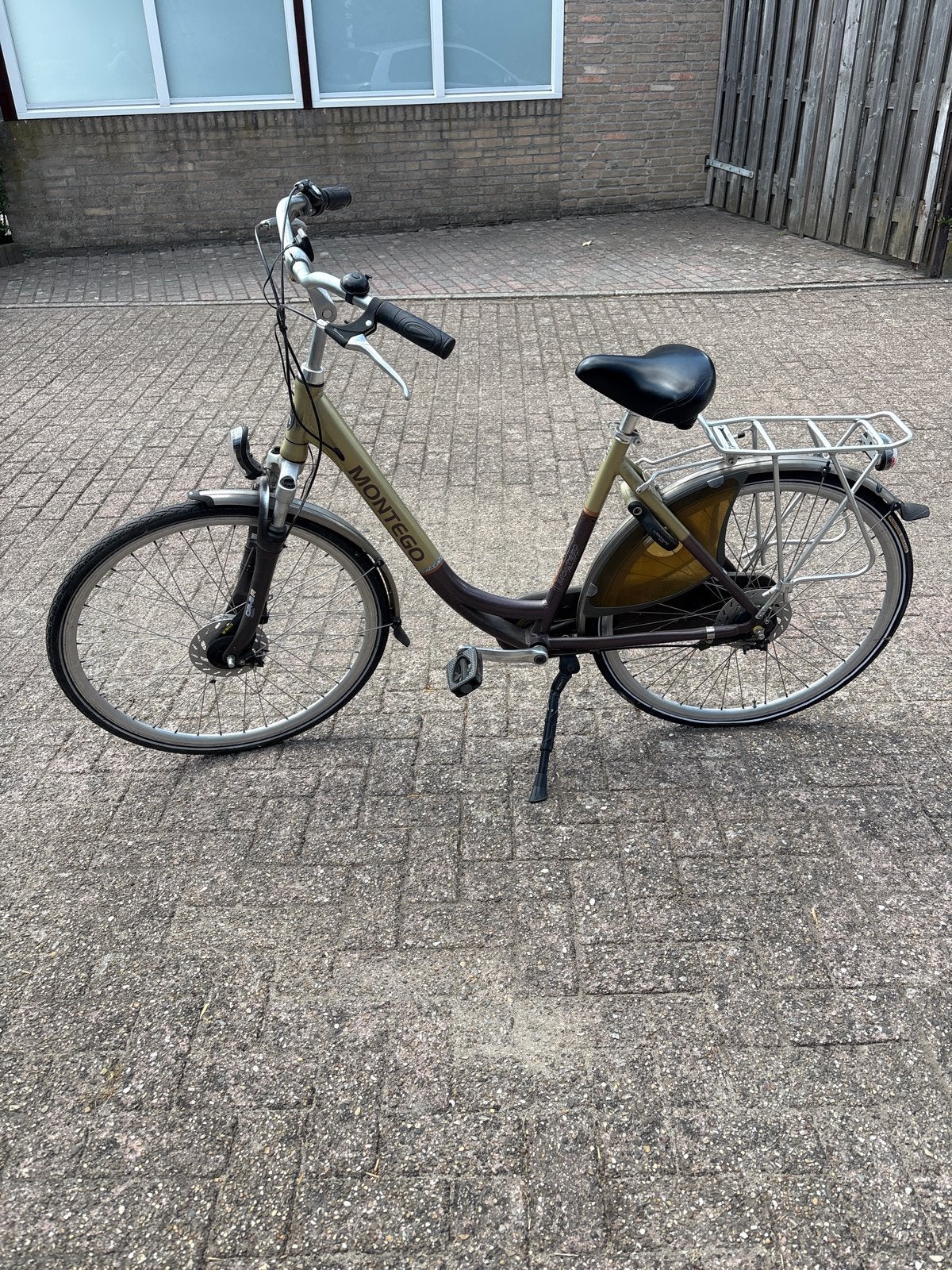 Montego damesfiets met lage instap en versnellingen, Gebruikt, Velgrem, Versnellingen, 50 tot 53 cm