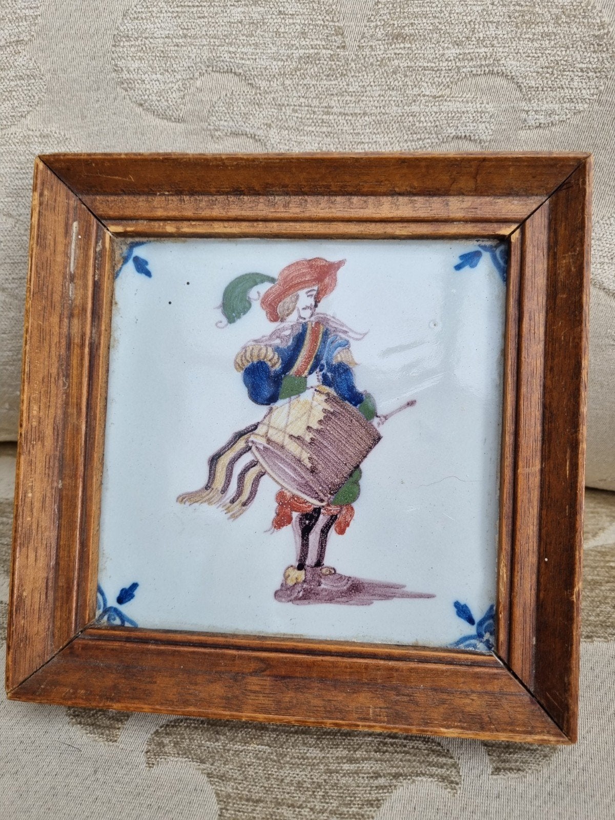 Makkum tichelaar tegel lijst  nr 34, Antiek en Kunst, Ophalen of Verzenden