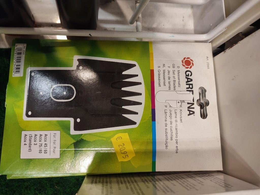 Gardena messenset grasschaar, Ophalen of Verzenden, Nieuw, Overige soorten, Gardena Husqvarna
