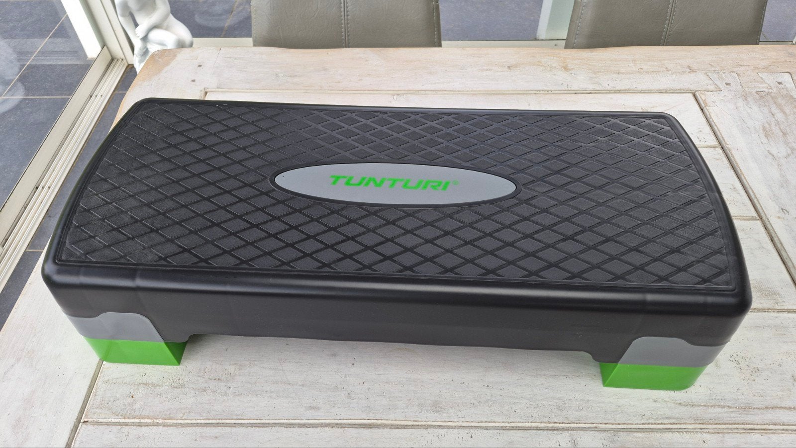 Tunturi Stepbank - Verstelbaar voor Thuis Fitness, Ophalen of Verzenden, Gebruikt, Buik, Stepbank