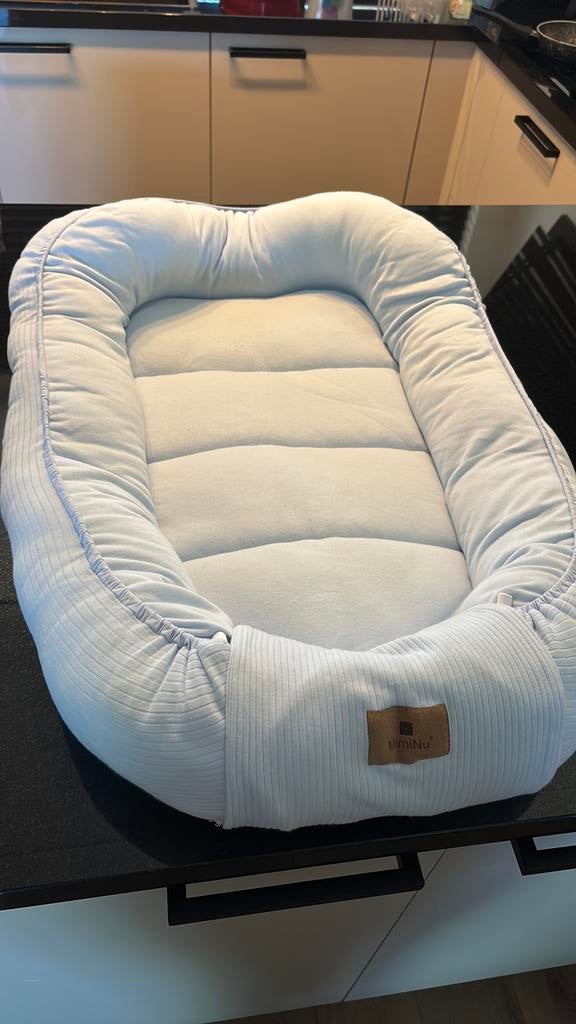 Baby nestje licht blauw, Ophalen of Verzenden, Gebruikt, Overige typen