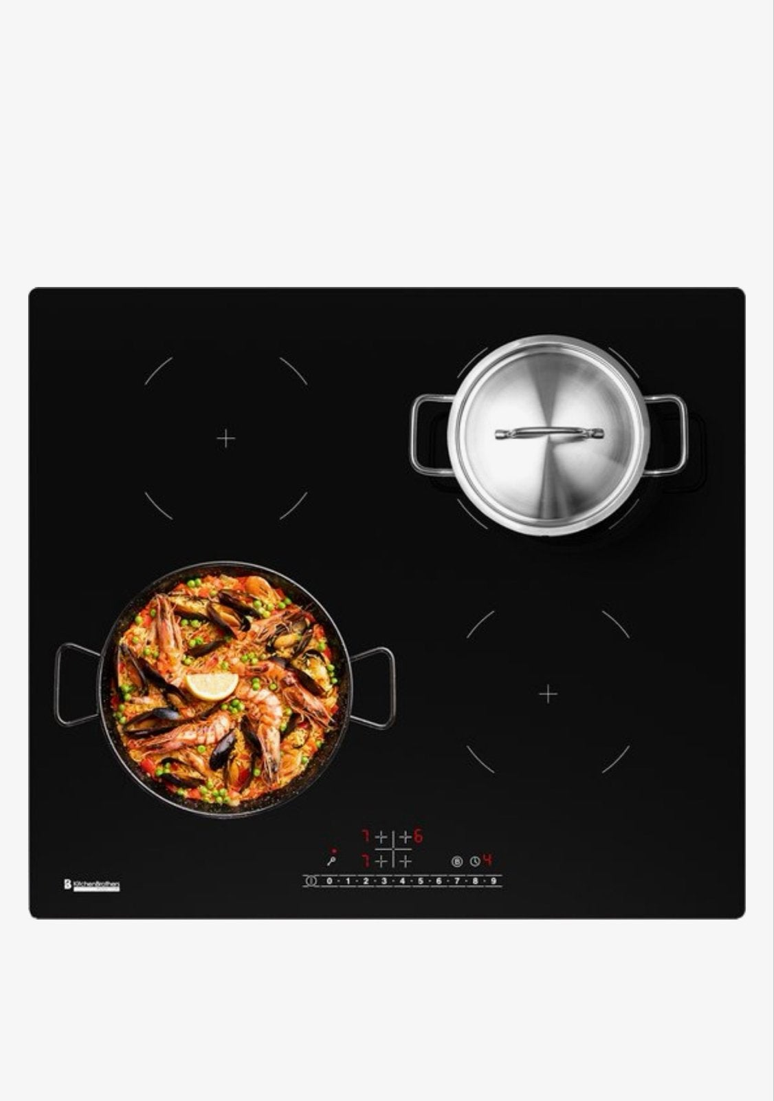 Kitchen Brothers Inductie Kookplaat - Zo goed als nieuw, Witgoed en Apparatuur, Kookplaten, Zo goed als nieuw, Inbouw, Inductie