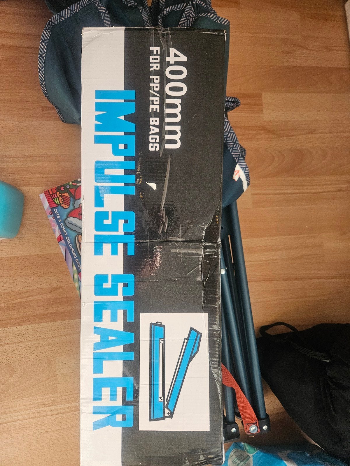 Impulse Sealer 400mm voor PP/PE zakken, Ophalen, Nieuw