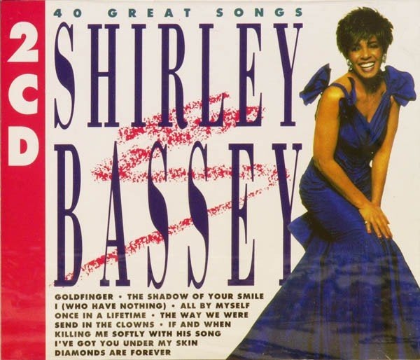 2-Cd Shirley Bassey – 40 Great Songs / Best Of, Ophalen of Verzenden, Zo goed als nieuw, Pop, Album
