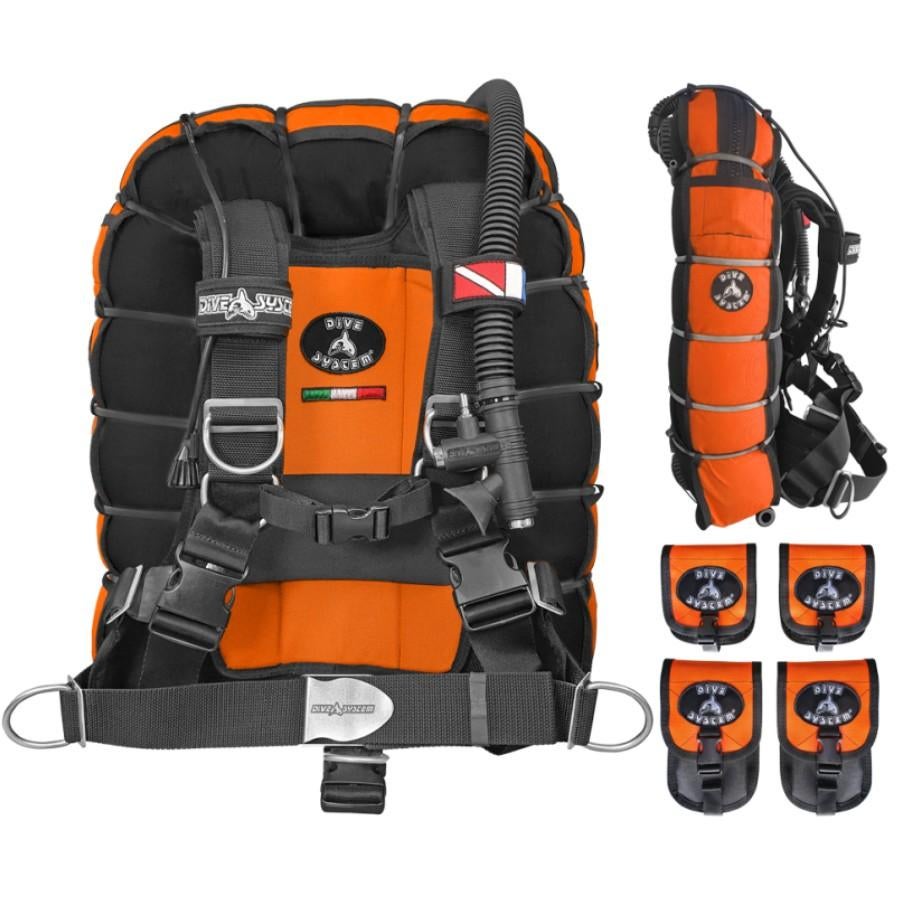 2 x Dive System Fly Tech Wing, Watersport en Boten, Duiken, Ophalen of Verzenden, Zo goed als nieuw, Trimvest of Wing