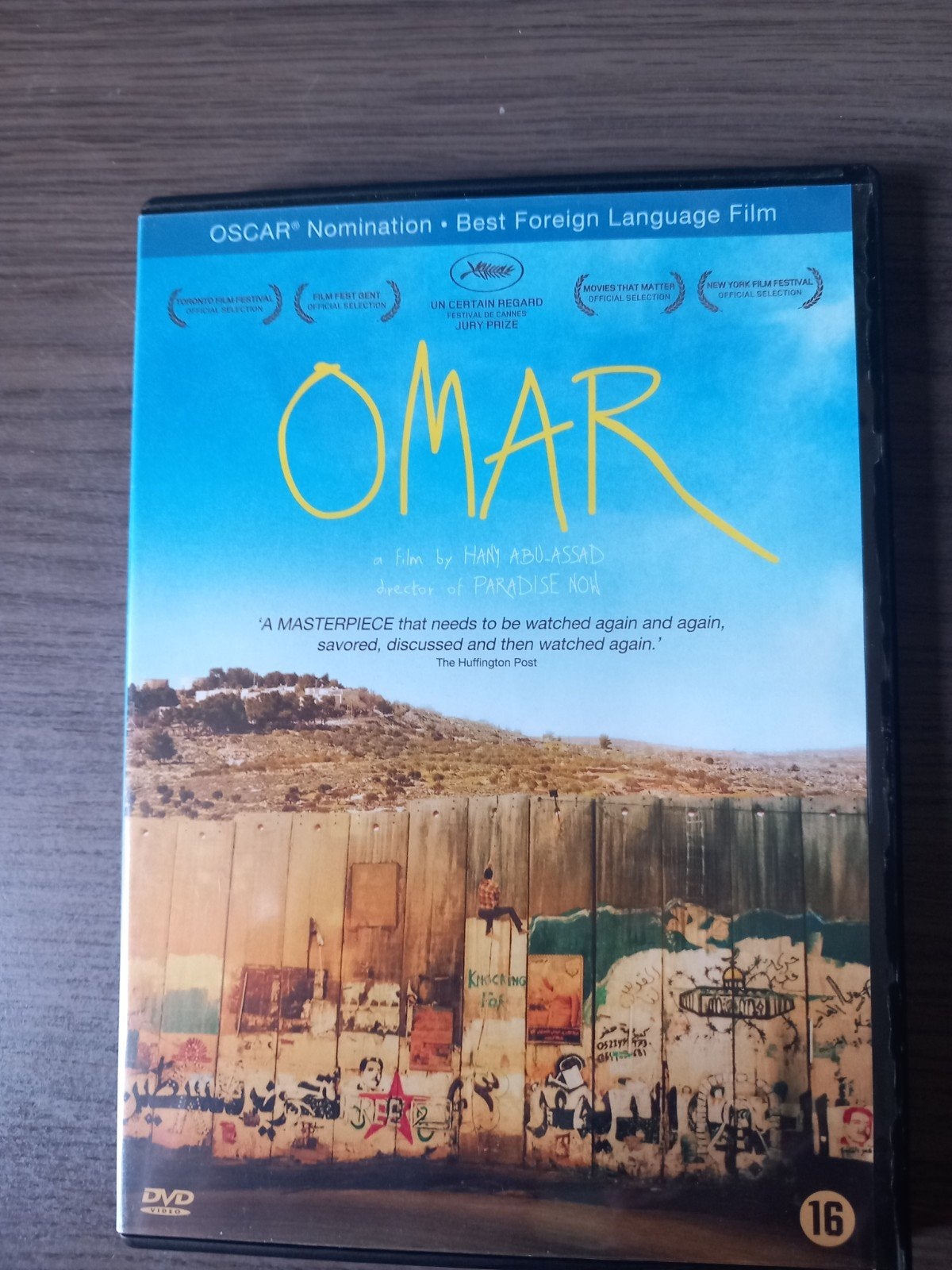 Omar DVD - Oscar-genomineerde film, Vanaf 16 jaar, Ophalen of Verzenden, Nederlands, Inclusief doosje