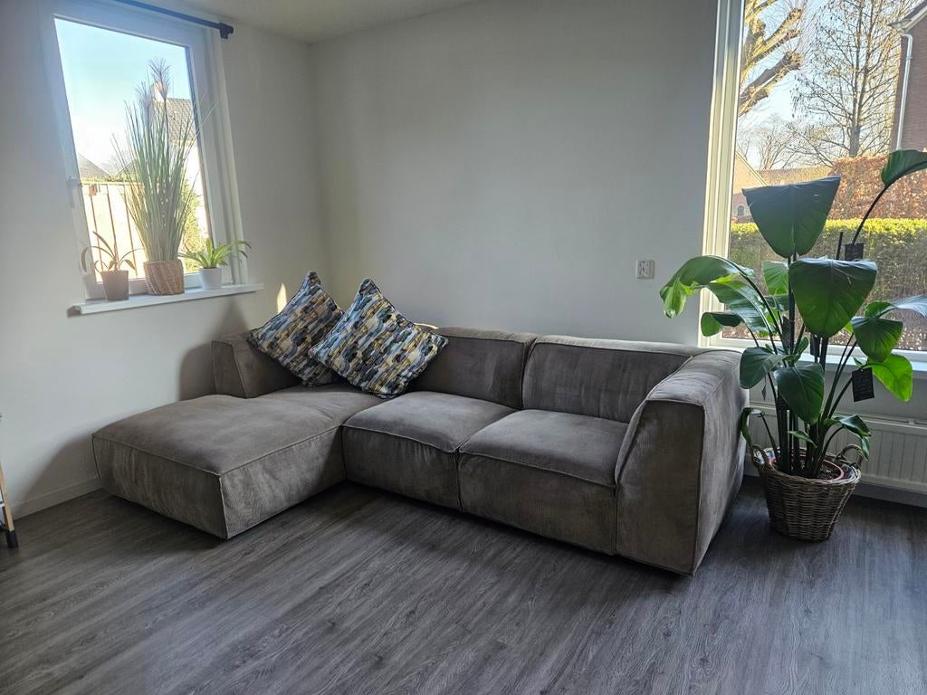 Lumz Hoekbank - Comfortabel en Stijlvol, Modern, Comfortabel, 250 tot 300 cm, Gebruikt, 100 tot 125 cm