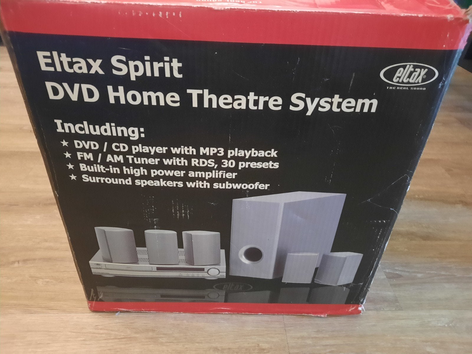 Eltax spirit dvd home theatre, Ophalen