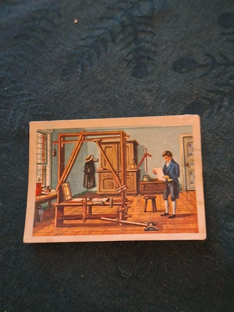 Prentje/Chromo:Senefelder/Lithografie/Chocolade Jacques, Gebruikt, Verzenden, Voor 1940, Prent
