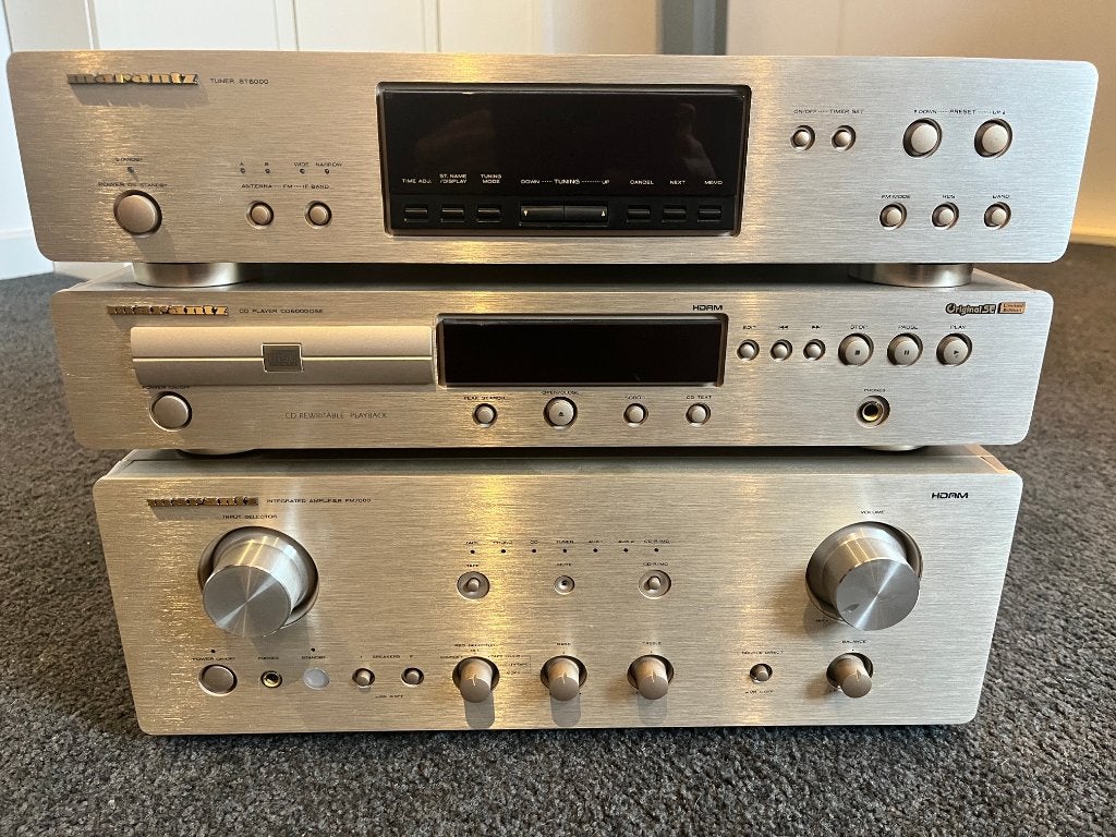 Marantz HIFI set: PM7000, CD6000OSE, ST6000, Ophalen, Zo goed als nieuw