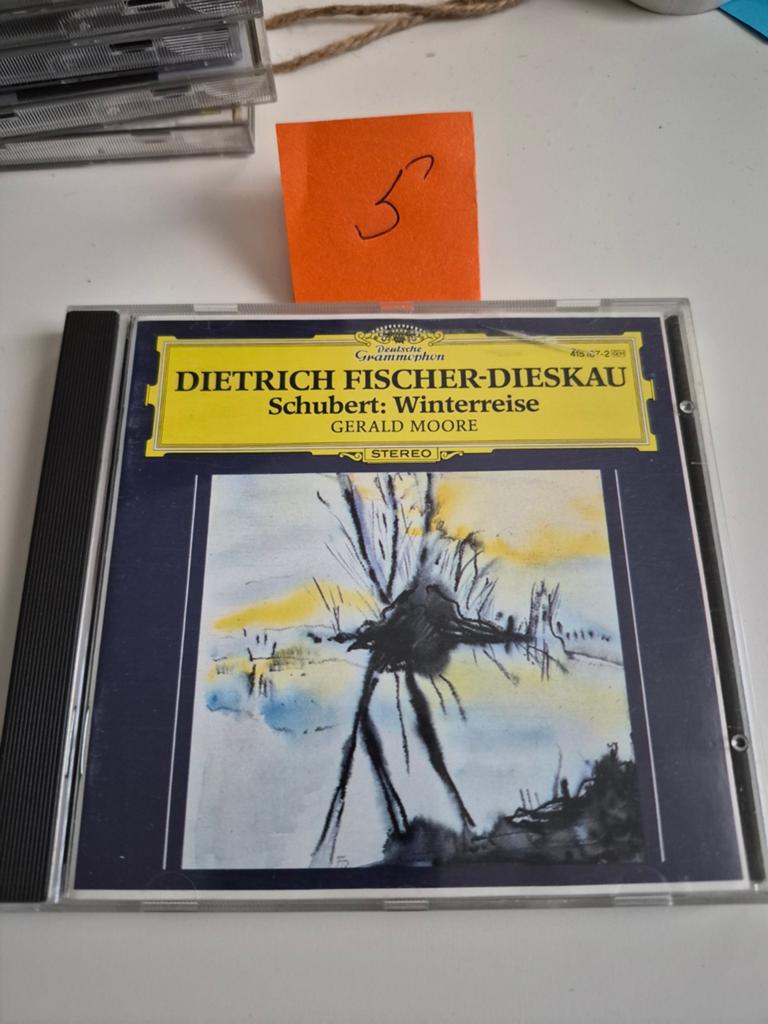 Schubert: Winterreise - Dietrich Fischer-Dieskau CD, Cd's en Dvd's, Cd's | Klassiek, Ophalen of Verzenden, Romantiek, Gebruikt