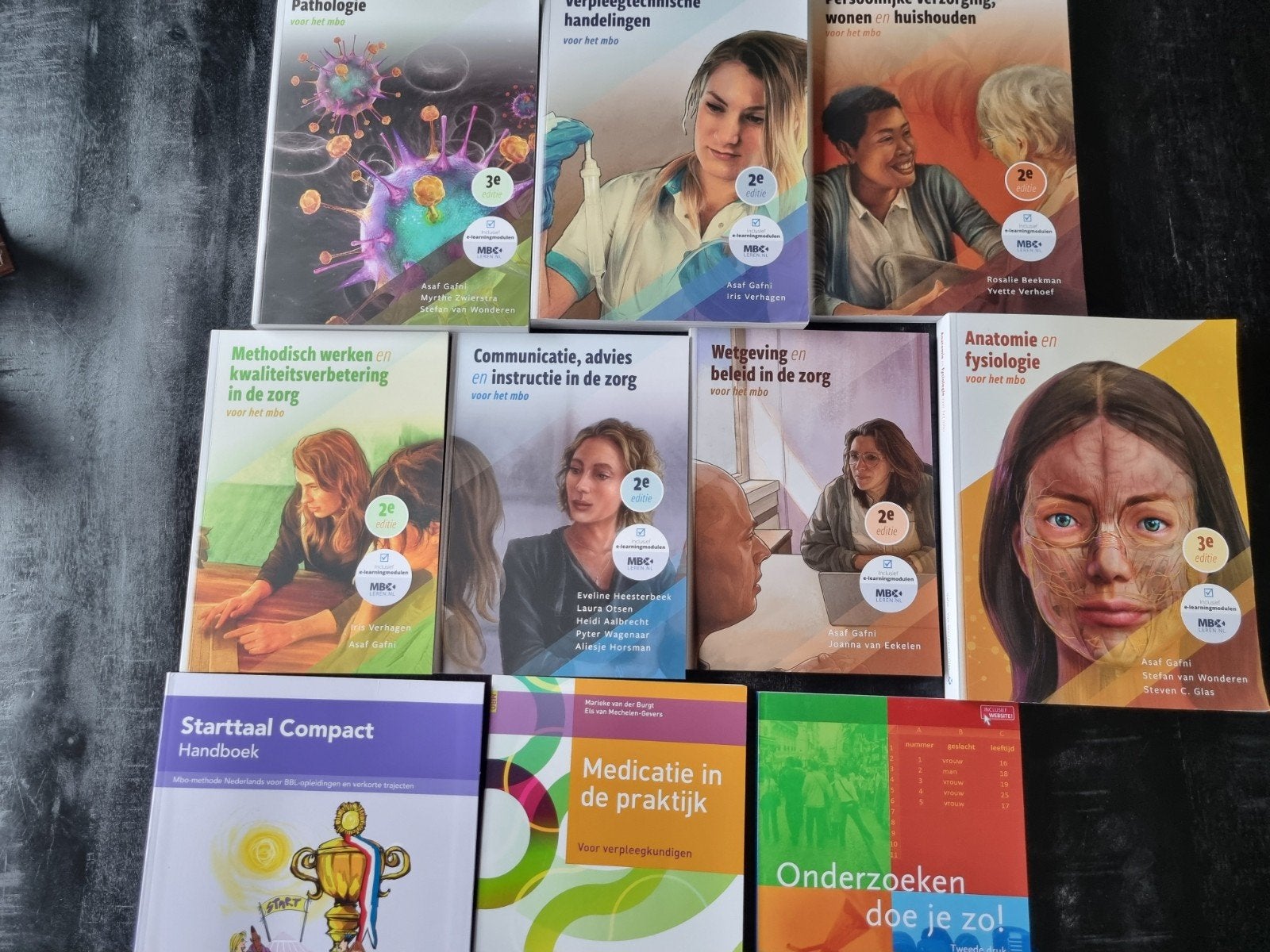 Studieboeken pakket Verpleegkunde MBO 4 Deltion College, Boeken, Ophalen of Verzenden, Beta, Zo goed als nieuw, MBO