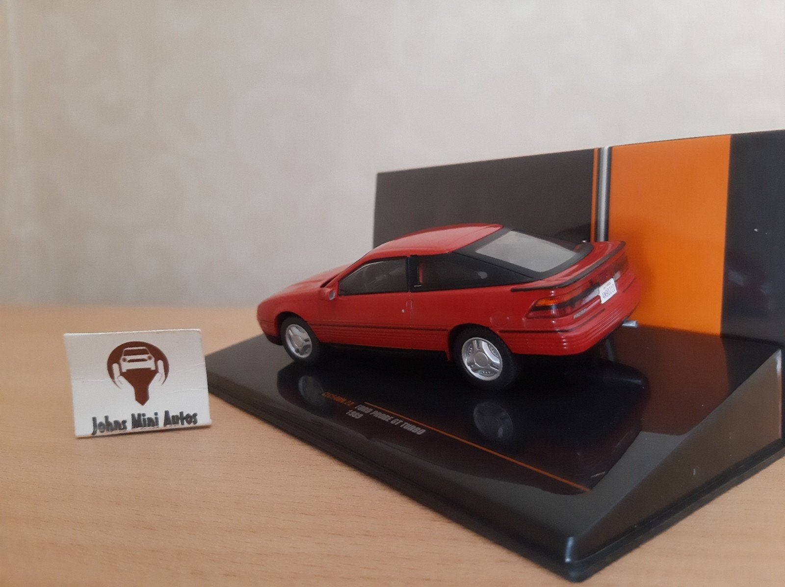 Ford Probe GT Turbo Rood van IXO 1:43, Overige merken, Auto, IXO, Nieuw