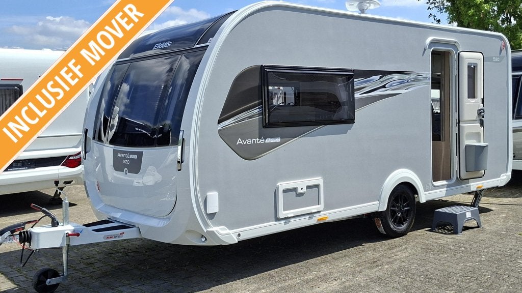 Elddis Avante Apex 520 Nieuw 2026, incl. Mover !, Caravans en Kamperen, Standaardzit, Elddis, Tot en met 2, Bedrijf