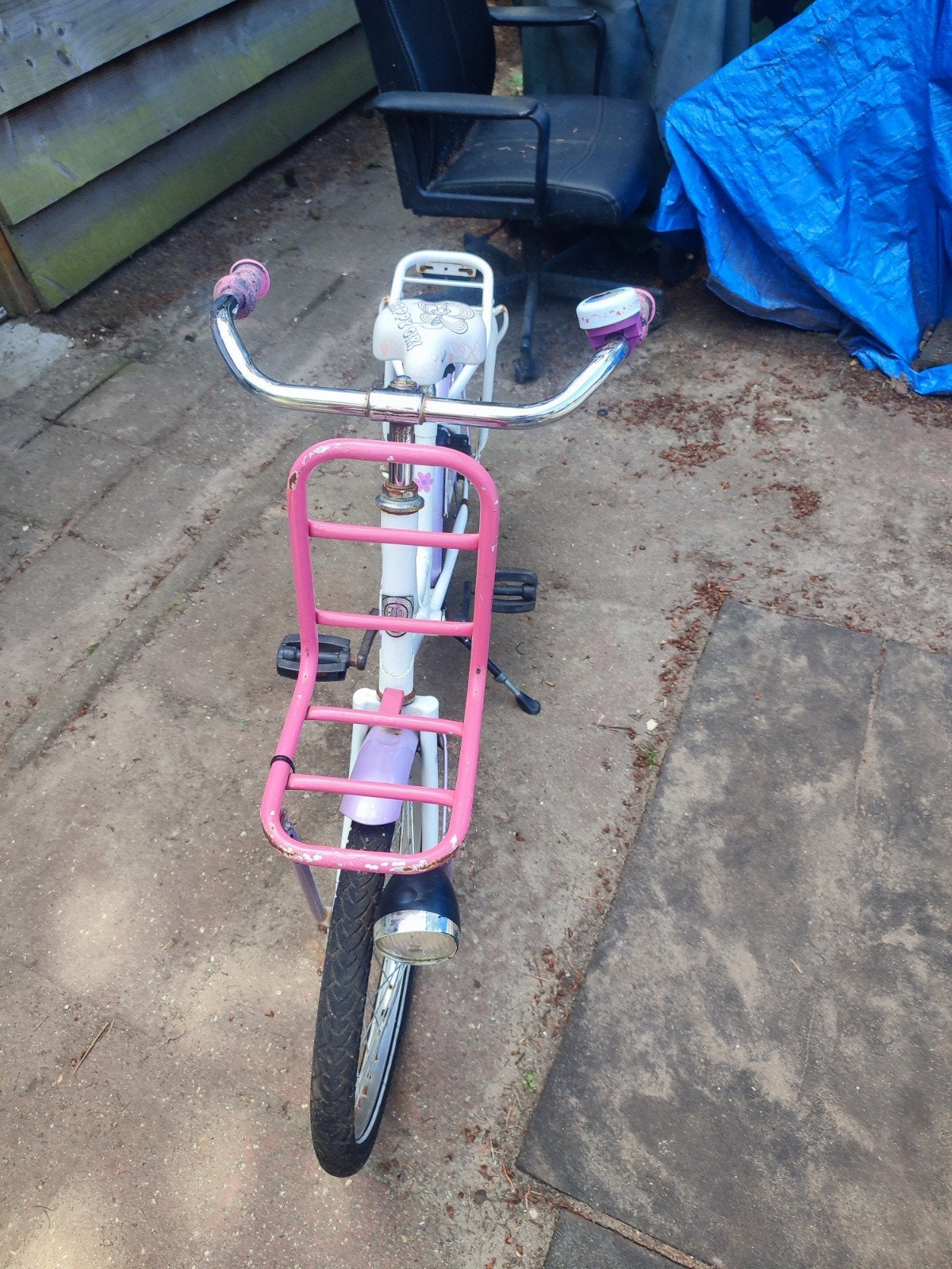 Meisjesfiets met wat poetswerk, Fietsen en Brommers, Ophalen, Gebruikt