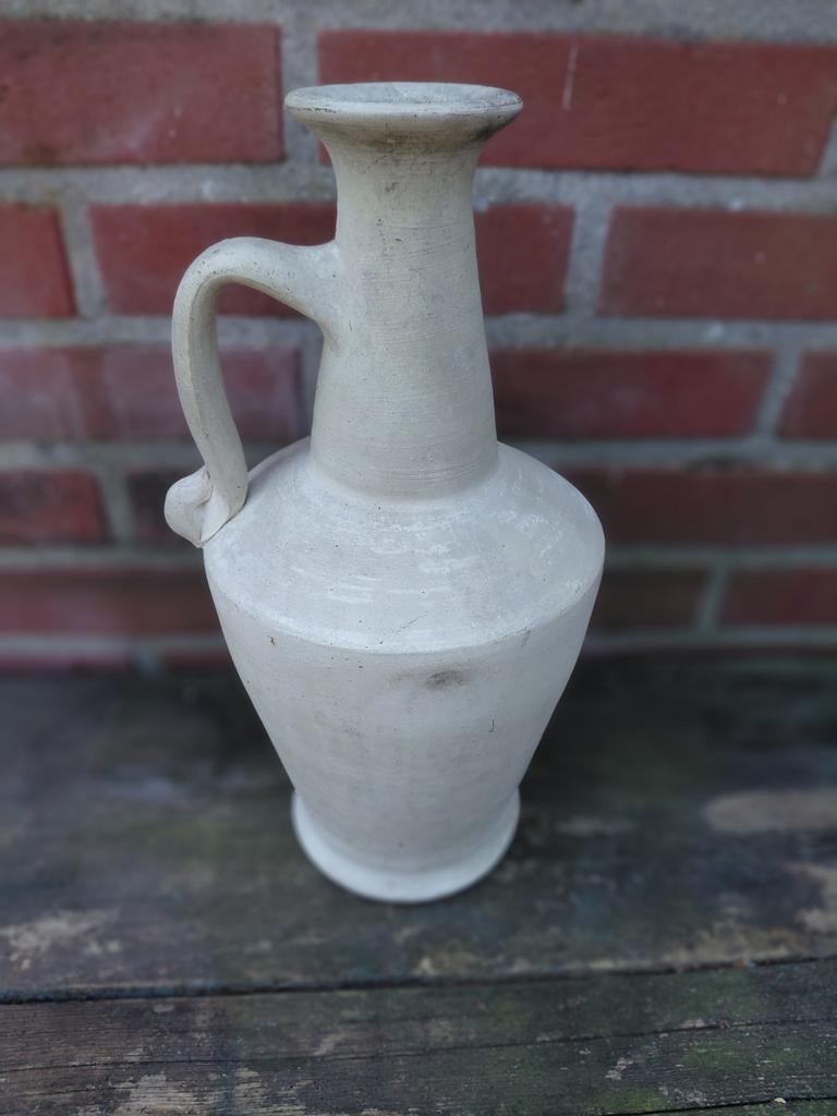 Terracotta kruik vaas, Tuin en Terras, Ophalen