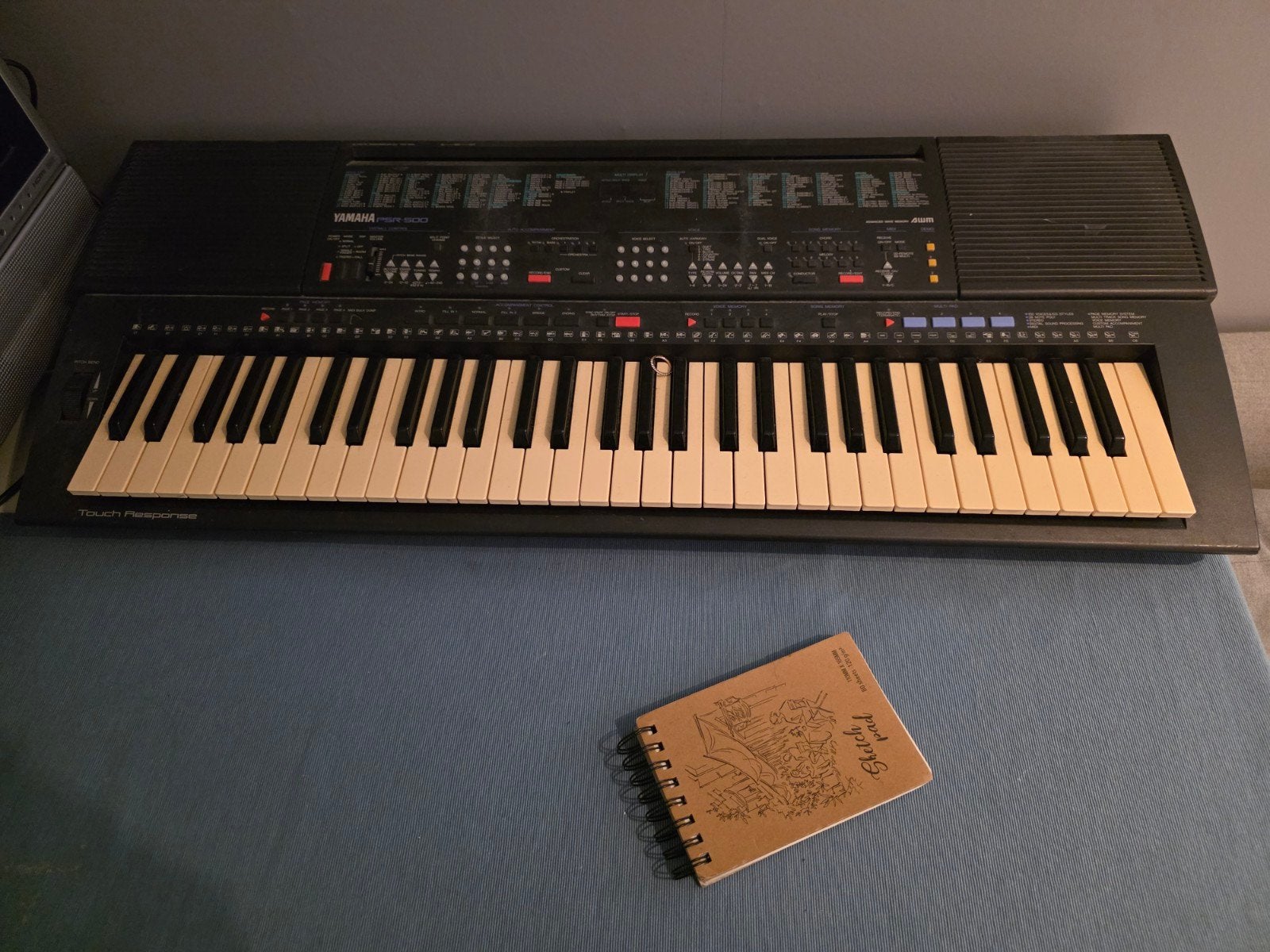 Yamaha PSR-500 Keyboard - Touch Response, Ophalen, Yamaha, Aanslaggevoelig, 61 toetsen