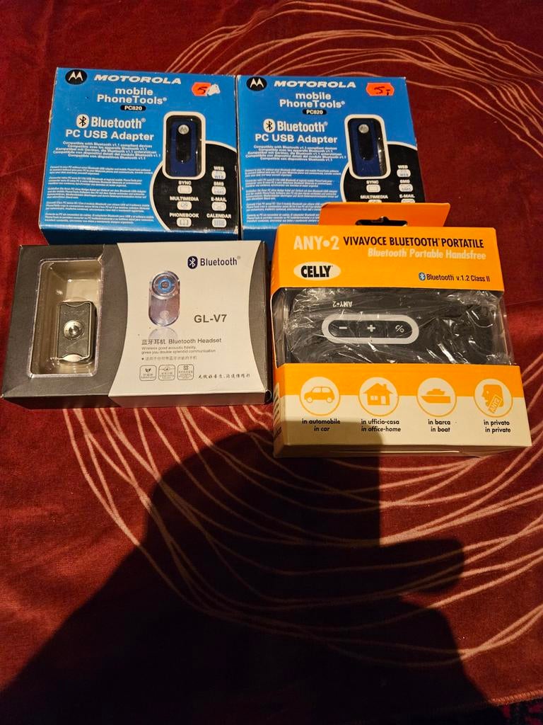 Bluetooth Accessoires: Adapters, Headset & Speaker, Ophalen, Nieuw, Overige typen, Overige merken