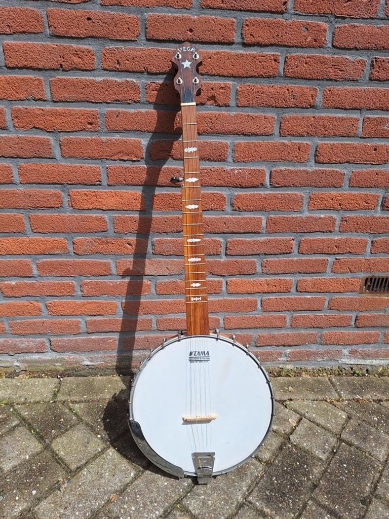 Mooie Old Time Banjo met 12 inch pot, Muziek en Instrumenten, Ophalen of Verzenden, Gebruikt, 5-snarige of Bluegrassbanjo
