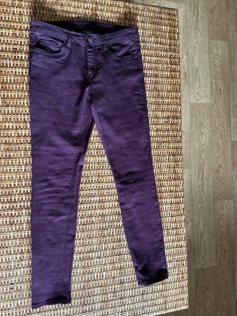 Broek kleur aubergine (alleen ophalen), Overige kleuren, Lang, Ophalen, Maat 38/40 (M)