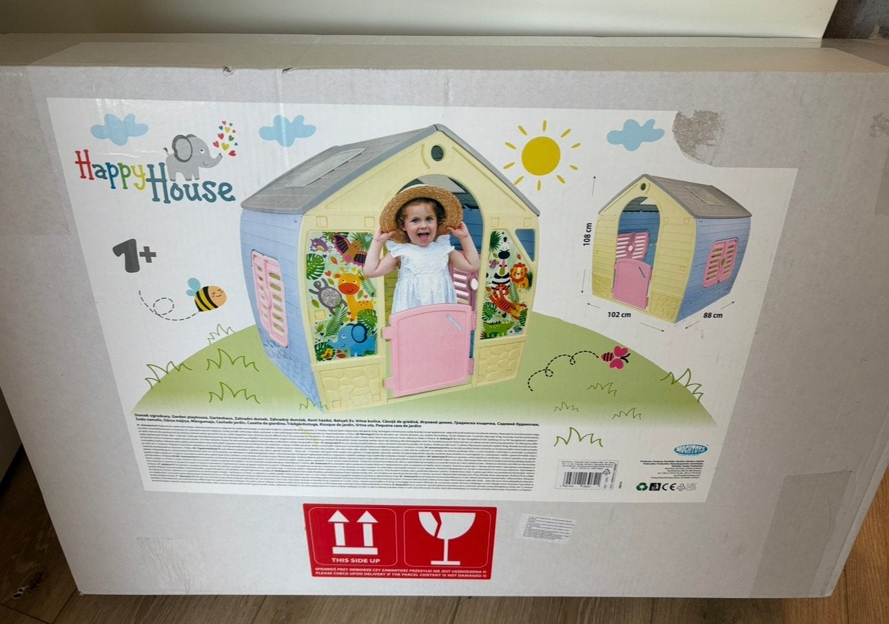 Happy House Speelhuisje voor kinderen, Ophalen of Verzenden, Nieuw, Kunststof
