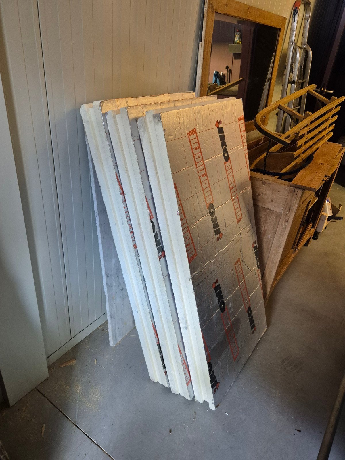 3x plaat IKO PIR Isolatieplaat Enertherm T&G Rd 4,50 1200x60, Vloerisolatie, Nieuw, Ophalen of Verzenden, Hardschuim (Pir)