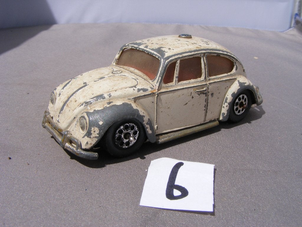 VW Volkswagen kver corgi toys whizzwheels police (6), Ophalen of Verzenden, Gebruikt, Auto, Corgi
